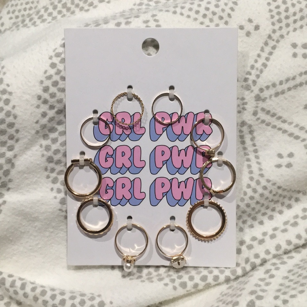 Stacking rings. brand new.